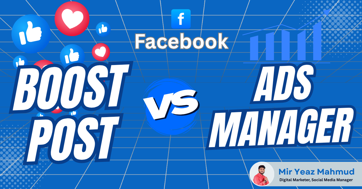 Boost Post vs Ads Manager